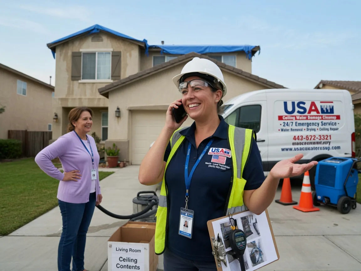 Ceiling Water Damage Restoration Nevada, IA FAQs